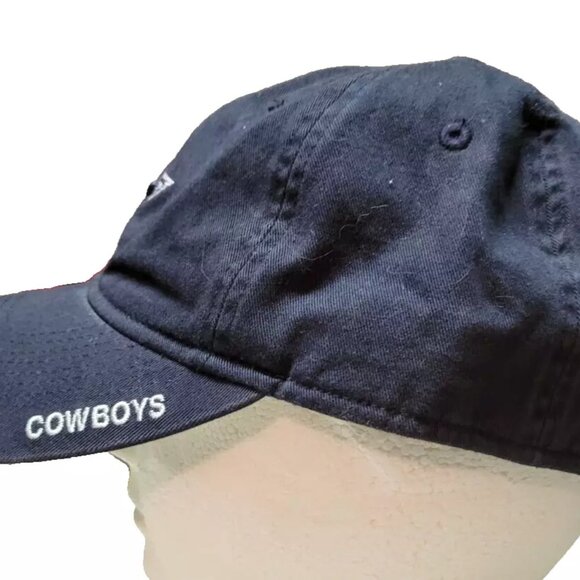 Dallas Cowboys Reebok NFL Adjustable Strapback Blue Hat/Cap Football - Picture 2 of 11